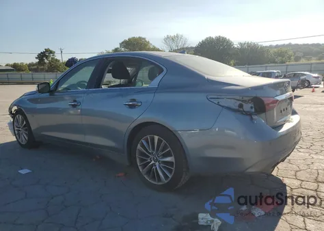 2018 Infiniti Q50 Luxe from USA, damaged, VIN JN1EV7AP9JM366287